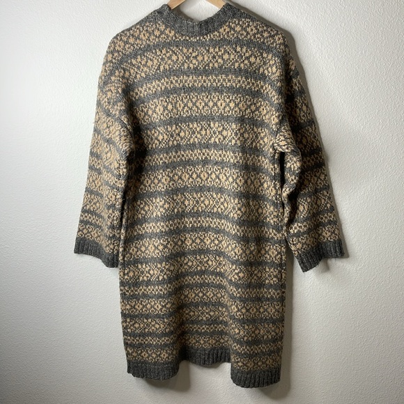 NWT Anthropologie BB Dakota Women’s To Be Fair Isle Cardigan Size M - Picture 9 of 10